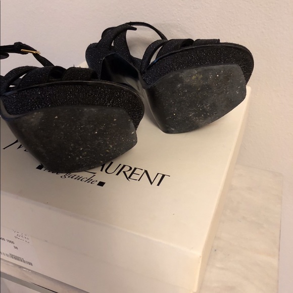 YSL Yves Saint Laurent Tribute Sandals - Picture 3 of 3